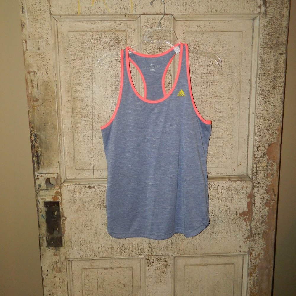 Womens Adidas Climalite Razorback Tank Top Size M (DD-53)